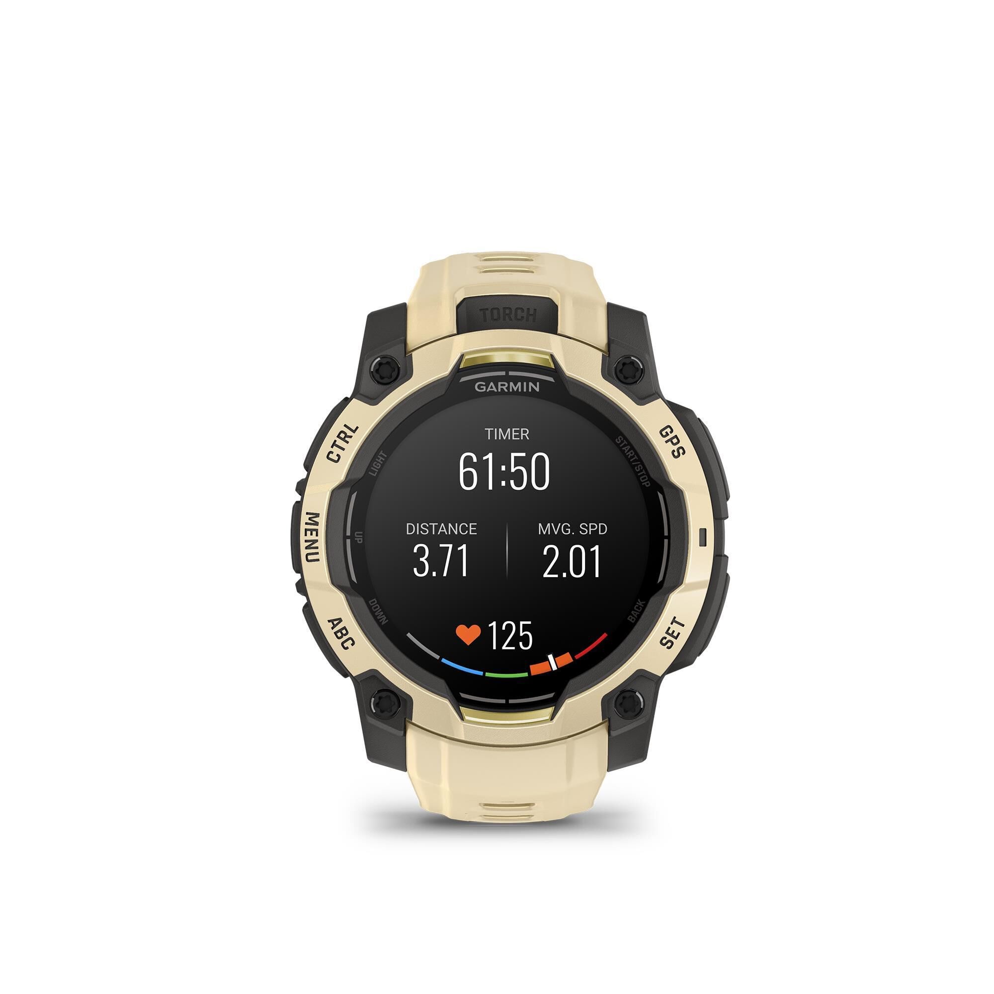 Garmin Instinct 3 45 mm, AMOLED Citrine with Citrine Band