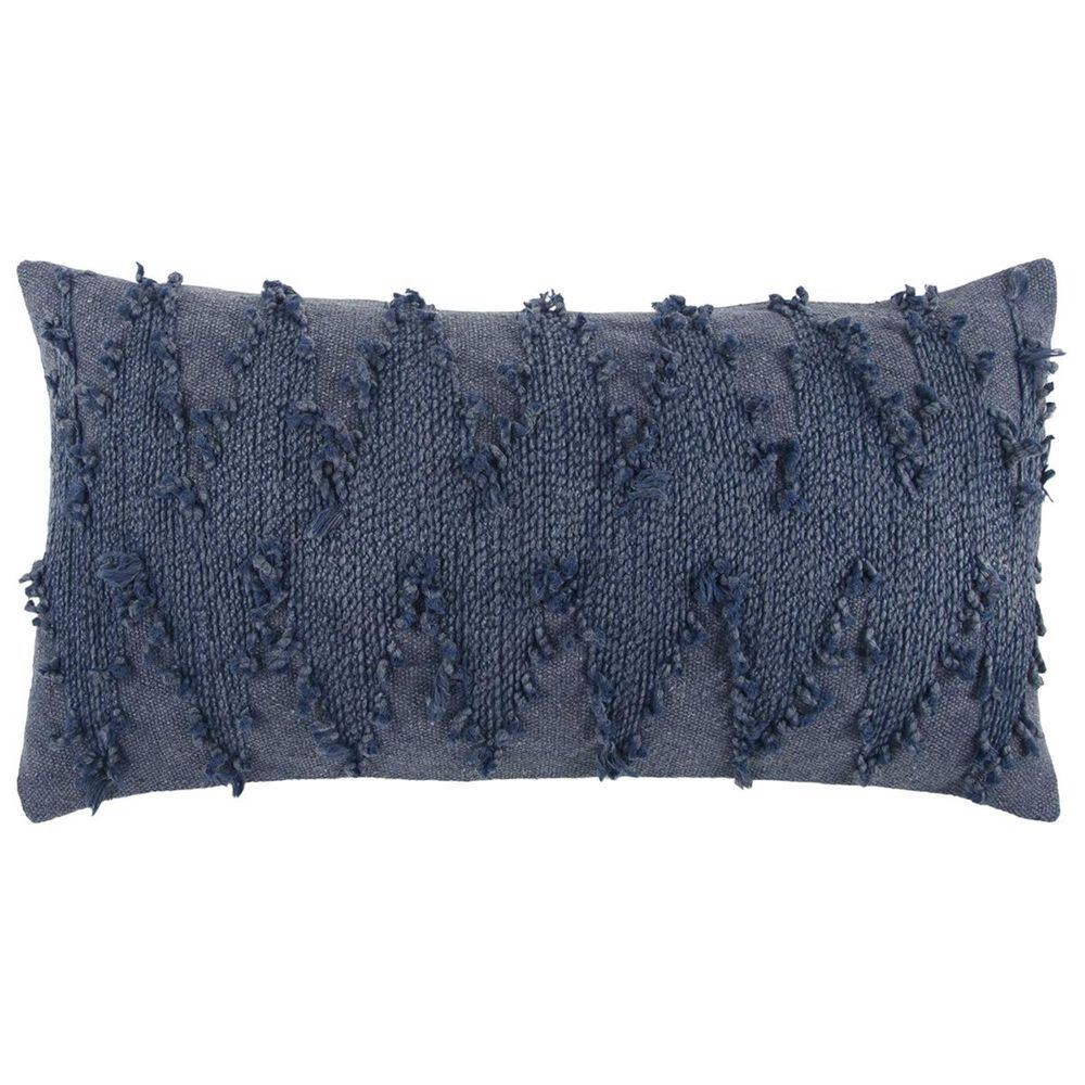 Rizzy Home 14" x 26" Poly Fill Pillow in Blue, , large