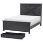 Legacy Classic Flatiron Full Panel Bed with Trundle in Midnight, , large