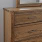 Viceray Collections Dresser and Mirror in Natural, , large
