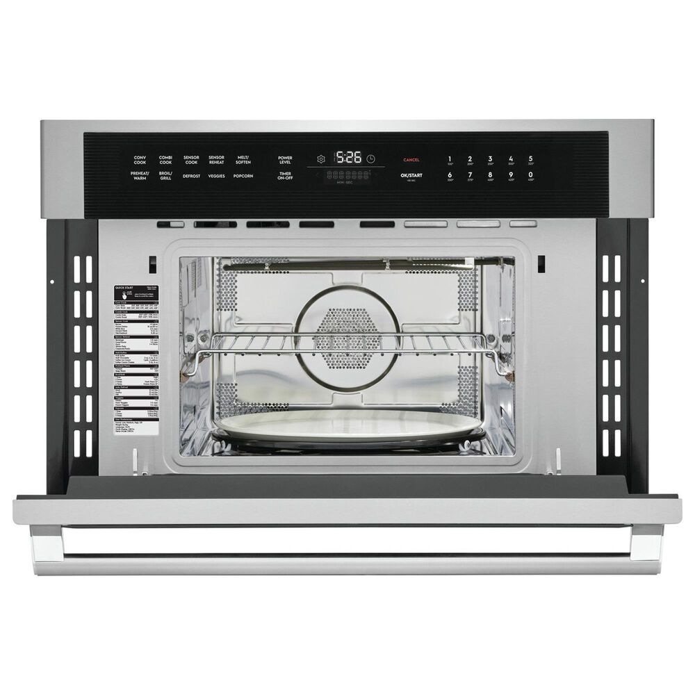 Electrolux 30" Built-In Microwave Oven with Drop-Down Door in Stainless Steel, , large