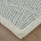 Feizy Winston Blue and Ivory 2" x 3" Area Rug, , large