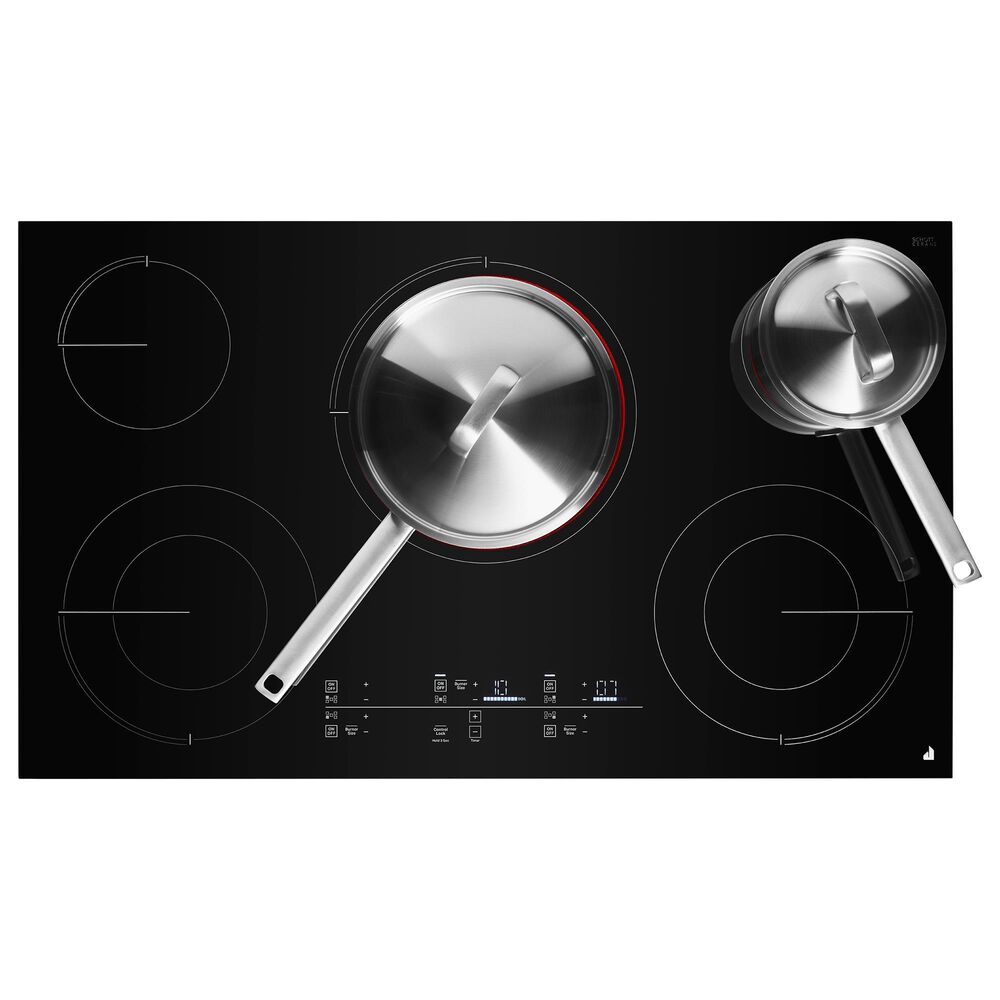 JennAir Oblivion 36&quot; Electric Cooktop with 5 Elements in Black, , large