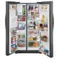 Frigidaire Gallery 25.6 Cu. Ft. Standard Depth Side-by-Side Refrigerator in Smudge Proof Black Stainless Steel, , large