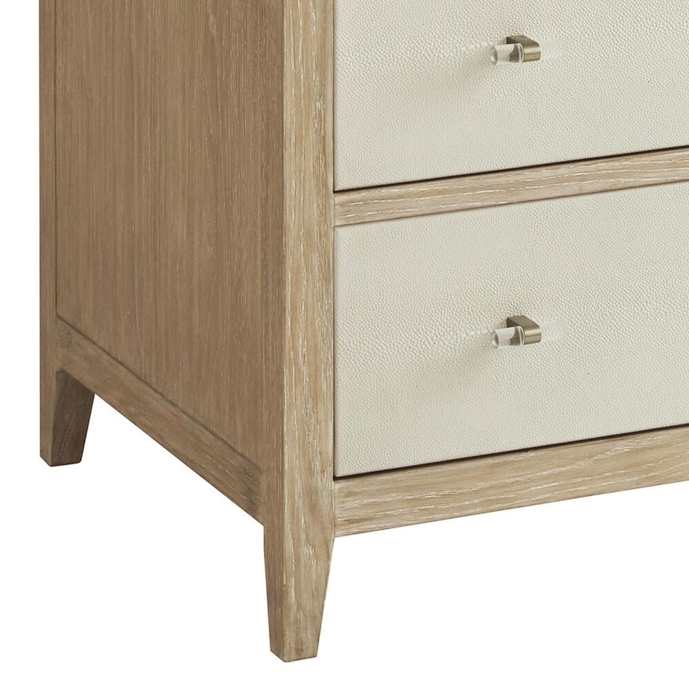James Martin Vanities Celeste 36&quot; Single Vanity in Sun-washed Oak with Embossed Shagreen and with 3 cm Parisien Bleu Quartz Top, , large