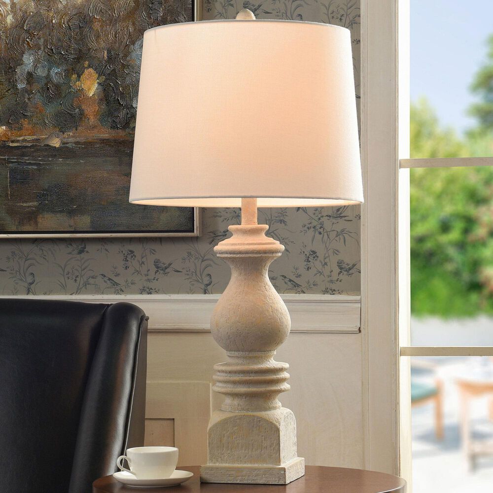 Flair Industries Table Lamp in Light Gray, , large