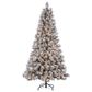 The Gerson Company 7.5" Pre-Lit Boise Pine Christmas Tree in Green, , large