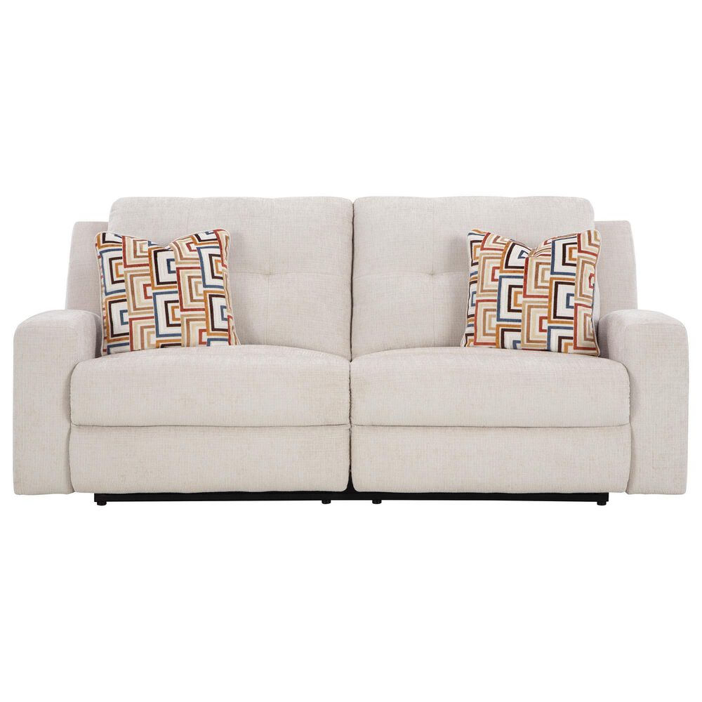 Ashley Danum Manual Reclining Sofa in Stone, , large