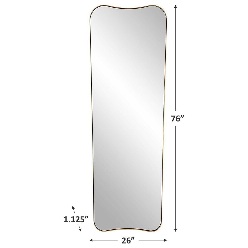 Uttermost Belvoir Mirror in Brass, , large