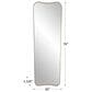 Uttermost Belvoir Mirror in Brass, , large
