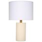 Splendor Living Kingswell Table Lamp in Cream and Antique Brass, , large