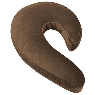 Jaxx Sacks Avana Uno Adjustable Memory Foam Snuggle Pillow for Side Sleepers in Mocha, , large