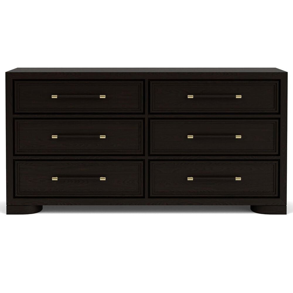 Riverside Furniture Lydia 5 Piece Queen Platform Upholstered Bedroom Set in Dark Cabernet, , large