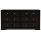 Riverside Furniture Lydia 5 Piece Queen Platform Upholstered Bedroom Set in Dark Cabernet, , large
