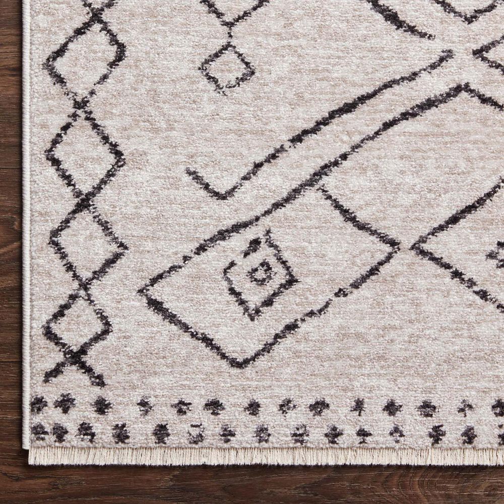 Loloi II Vance 2&#39;3&quot; x 3&#39;10&quot; Dove and Charcoal Area Rug, , large