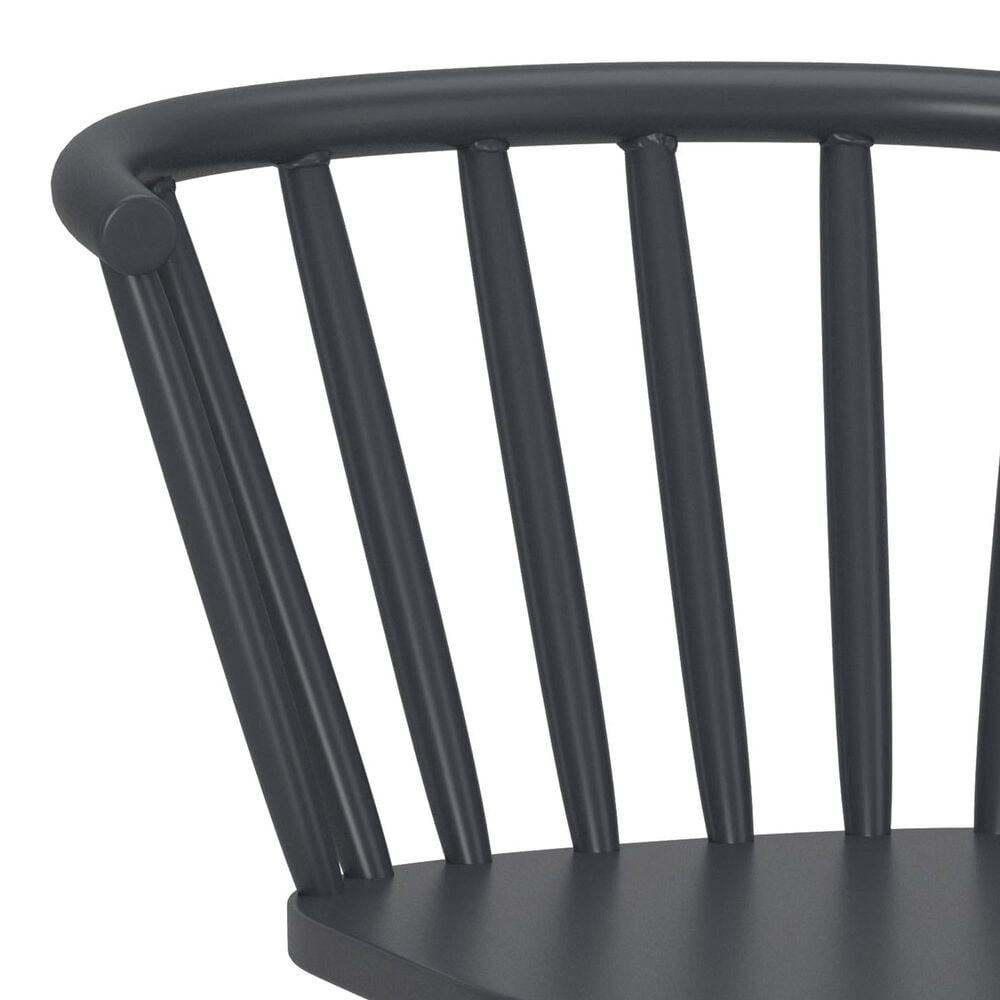 Zuo Modern Shio Side Chair in Black, , large
