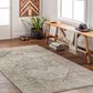 Surya Brunswick 5" x 7"5" Dusty Sage, Charcoal, Olive, Light Gray, Taupe, White, Teal and Light Beige Area Rug, , large