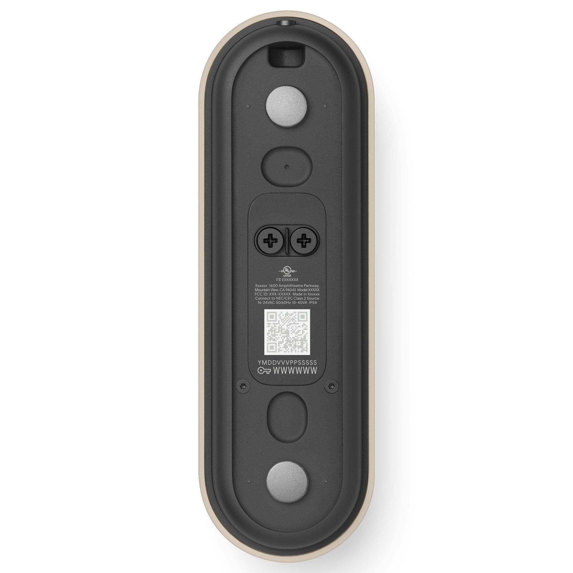 Google Nest Smart Doorbell Camera in Linen (3rd Gen)