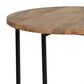 Linon Home Decor Evanston Coffee Table in Natural and Black, , large