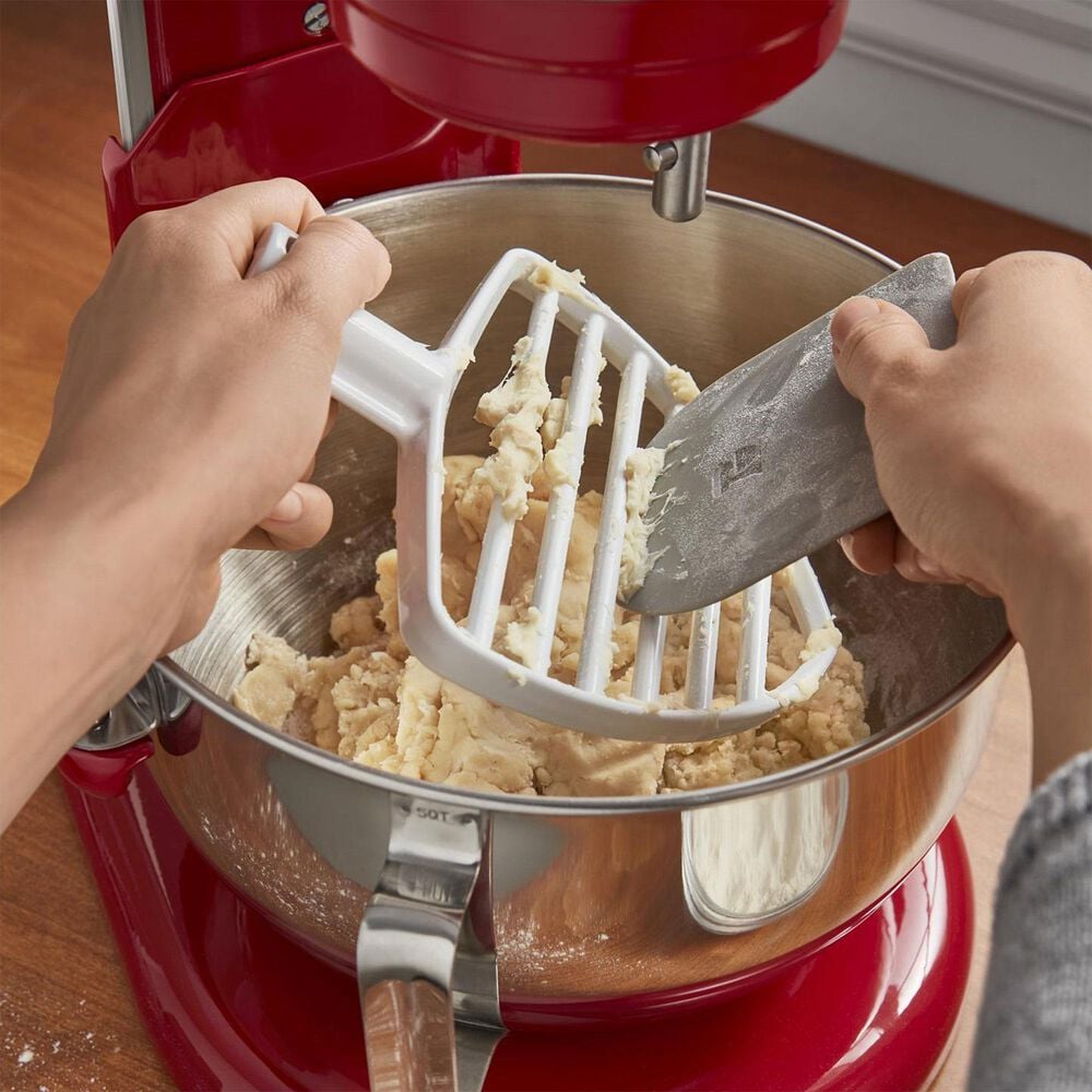 KitchenAid Pastry Beater for Bowl Lift Stand Mixers in White, , large