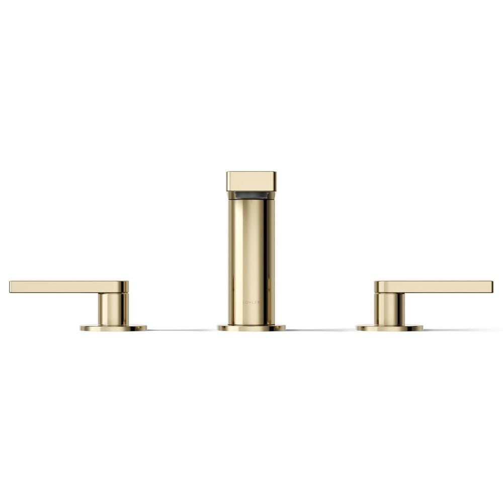 Kohler Composed Widespread Bathroom Sink Faucet in Vibrant French Gold, , large
