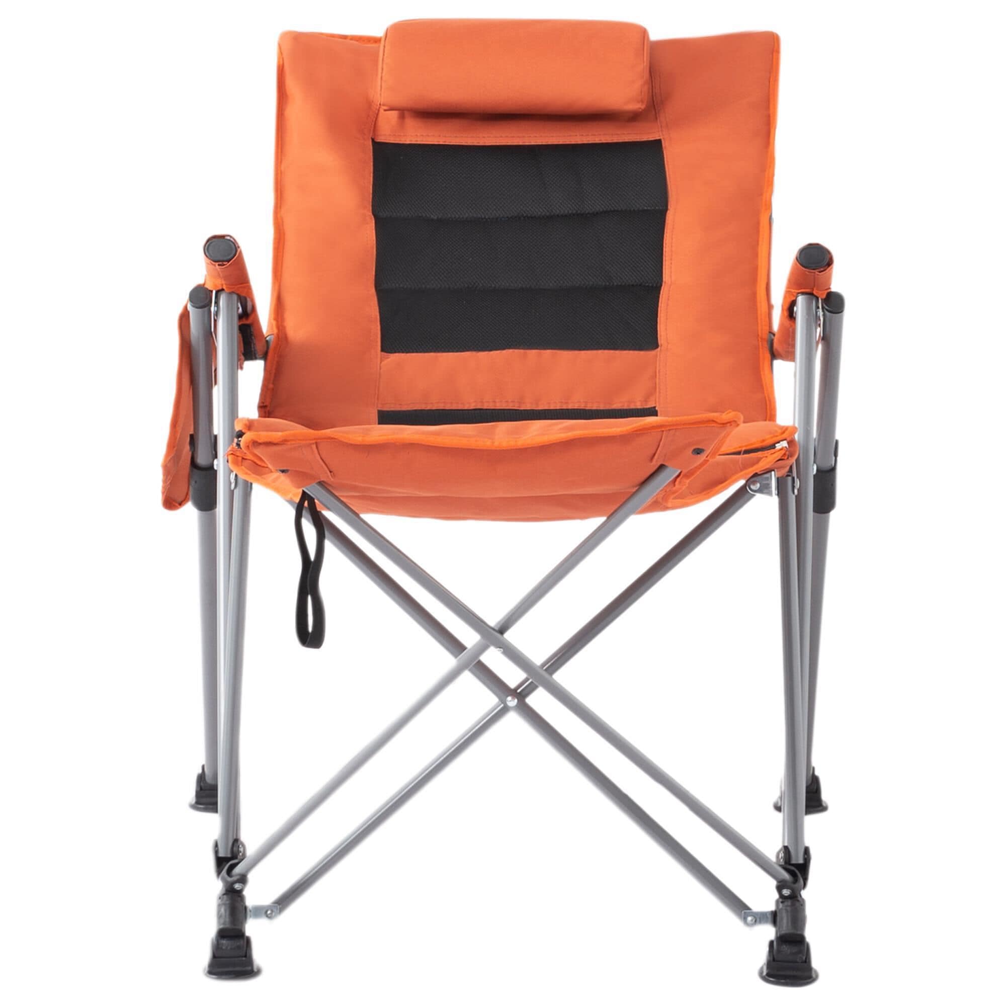 HOMLUX Folding Outdoor Camping Chair with 5-Position Adjustable