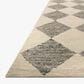 Chris Loves Julia x Loloi Francis 9"3" x 13" Beige and Charcoal Area Rug, , large