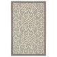 Nourison Aloha Damask 2"8" x 4" Natural Indoor/Outdoor Area Rug, , large