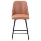 Waltham Urban Archive Maddox Upholstered Counter Stool in Light Brown, , large