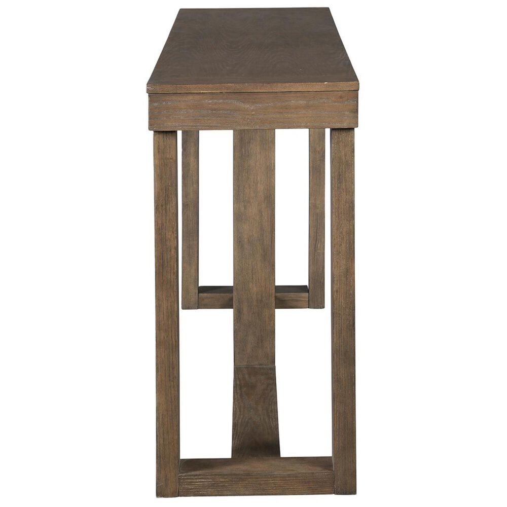 Ashley Cariton Sofa Table in Grayish Brown, , large