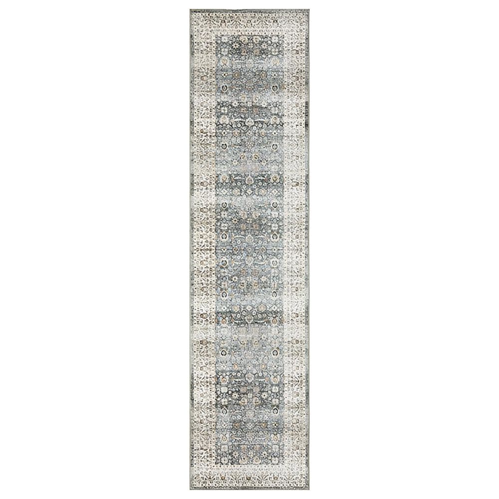 Oriental Weavers Sumter 2" x 8" Grey and Ivory Runner, , large
