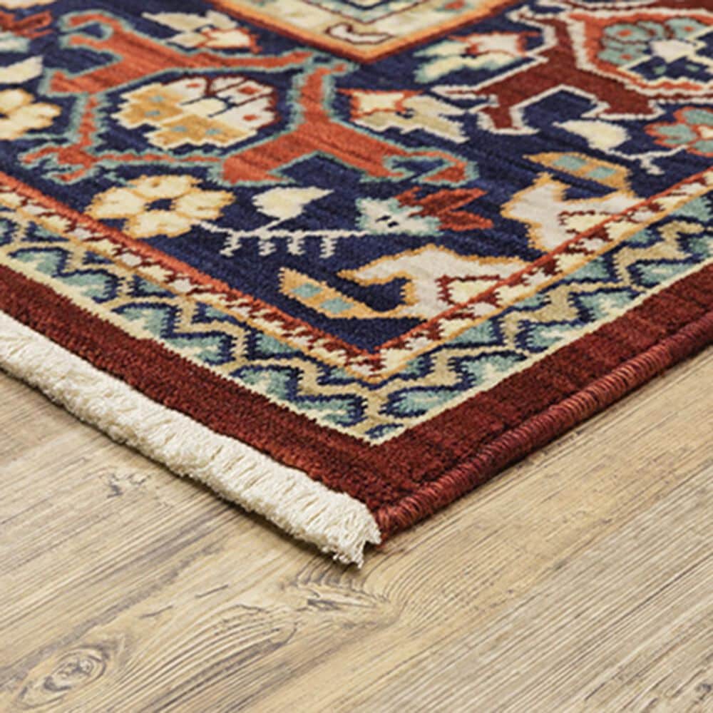 Oriental Weavers Lilihan Oriental 2062R 9&#39;10&quot; x 12&#39;10&quot; Red Area Rug, , large