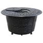 GatherCraft Geneva 48" Round Firepit Table In Black, , large