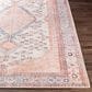Surya Amelie 2"7" x 7"10" Blush, Ivory, Aqua, Peach, Camel and Charcoal Runner, , large