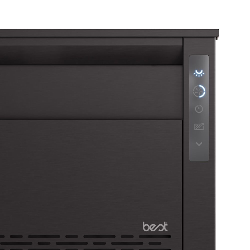 Best Hoods 30" Downdraft Range Hood in Black Stainless Steel, , large