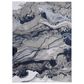 Feizy Gaspar 8" x 11" Gray and Blue Area Rug, , large