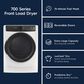 Electrolux 700 Series 4.5 Cu. Ft. Front Load Washer and 8.0 Cu. Ft. Gas Dryer Laundry Pair with Two Pedestals in Matte White, , large