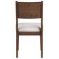 Steve Silver Canton Dining Side Chair in Brown Cherry, , large