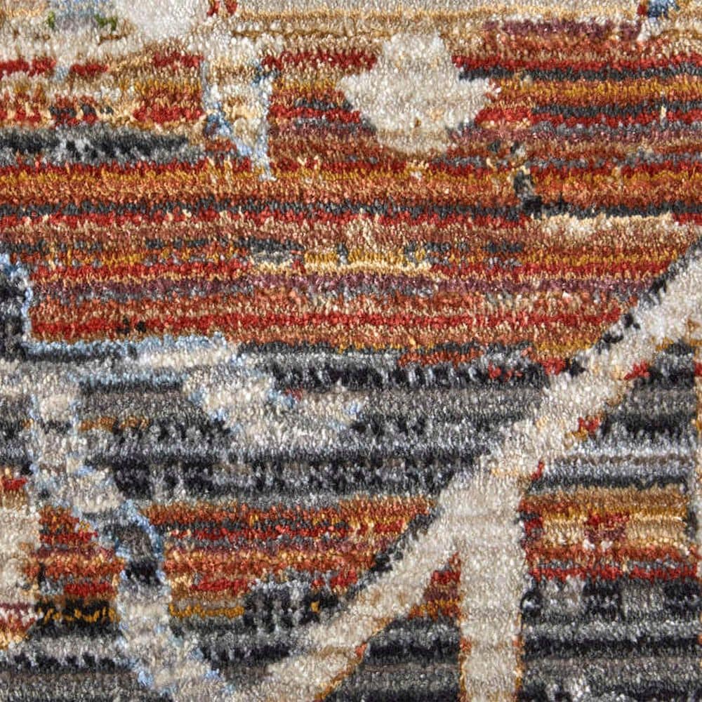 Feizy Melrose 9&#39; x 12&#39;8&quot; Ivory and Rust Area Rug, , large