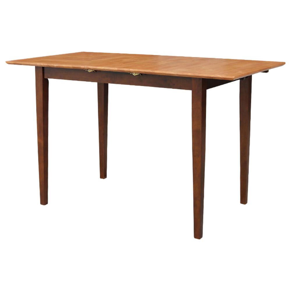International Concepts Butterfly Extension Counter Table in Cinnamon/Espresso, , large