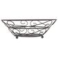 Home Basics Scroll Fruit Basket in Bronze, , large