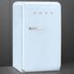 SMEG 4.48 Cu. Ft. Freestanding Compact Refrigerator with Right Hinge in Pastel Blue, , large