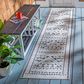 Safavieh Cabana CBN658A 2"2" x 11" Ivory and Grey Indoor/Outdoor Performance Runner, , large