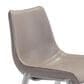 Zuo Modern Magnus Bar Stool in Gray and Silver (Set of 2), , large