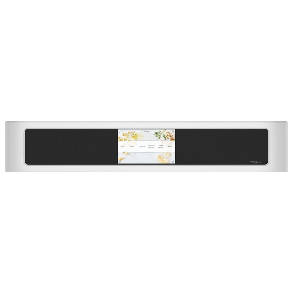 Cafe 2-Piece Kitchen Package with Matte White 30" Smart Built-In Convection Single Wall Oven and Stainless Steel 30" Gas Cooktop, , large