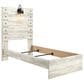 Ashley Cambeck Twin Panel Headboard in Whitewash, , large
