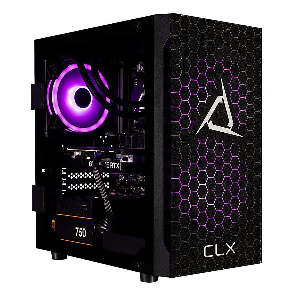 CLX Gaming Desktop AMD Ryzen 7 7700X 32GB RAM NVIDIA GeForce RTX
