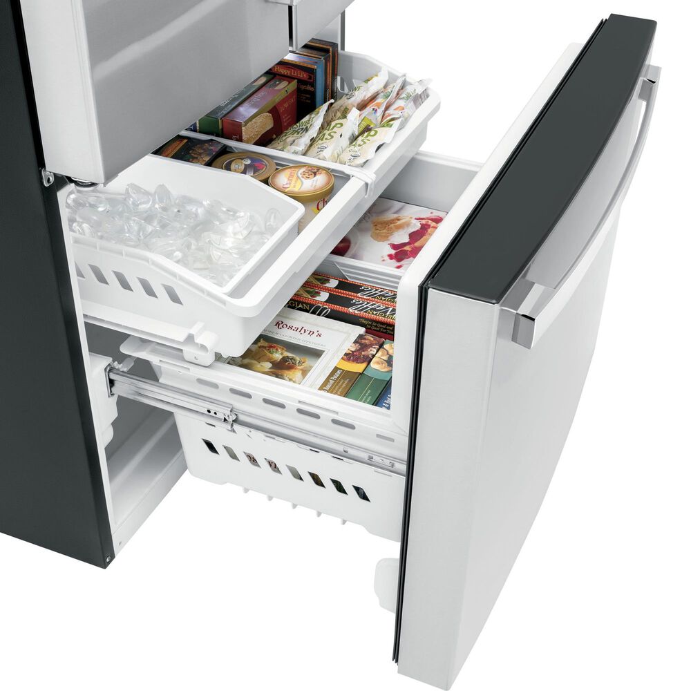 GE Appliances 21.9 Cu. Ft. French Door Refrigerator in Fingerprint Resistant Stainless, , large