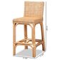 Baxton Studio Athena Counter Stool in Natural, , large