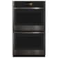 GE Profile 30" Smart Built-In Convection Double Wall Oven - Black Stainless Steel, , large
